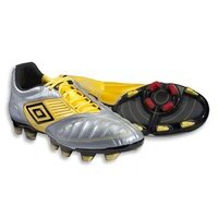 [BRM1994190] 엄브로  Geometra 프로 A FG 축구화 맨즈 80373U-YWA (Silver/Yellow) Umbro Pro Soccer Shoes