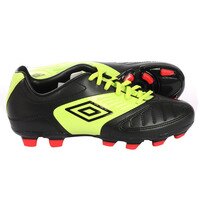 [BRM2001711] 엄브로 Youth Geometra 컵 FG 축구화 키즈 80441U-JB2 (Black/Green)  Umbro Cup Soccer Shoes