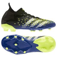 [BRM2001761] 아디다스 Youth  프레데터 프리크 프릭.1 FG 축구화 키즈 FY0744 (Black/White/Yellow)  adidas Predator Freak.1 Soccer Shoes