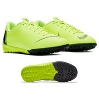 [BRM2006120] 나이키 Youth 머큐리얼 베이퍼 12 아카데미 터프 슈즈 키즈 AH7342-701 축구화 (Volt)  Nike Mercurial Vapor Academy Turf Shoes
