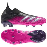 [BRM2008613] 아디다스  프레데터 프리크 프릭.3 LL Laceless FG 축구화 맨즈 FW7512 (Black/Pink)  adidas Predator Freak.3 Soccer Shoes