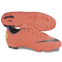 [BRM2014729] 나이키 Youth 머큐리얼 빅토리 III FG 축구화 키즈 509134-800 (Mango)  Nike Mercurial Victory Soccer Shoes
