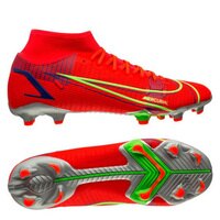 [BRM2015414] 나이키  머큐리얼 슈퍼플라이 8 아카데미 FG 축구화 맨즈 CV0843-600 (Crimson)  Nike Mercurial Superfly Academy Soccer Shoes