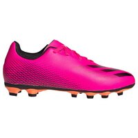 [BRM2015669] 아디다스 Youth  엑스 고스티드.4 FG 축구화 키즈 FW6932 (Shock Pink/Black)  adidas X Ghosted.4 Soccer Shoes