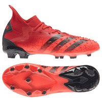 [BRM2016737] 아디다스  프레데터 프리크 프릭.2 FG 축구화 맨즈 S24187 (Solar Red/Black/White)  adidas Predator Freak.2 Soccer Shoes