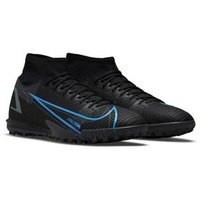 [BRM2021882] 나이키  머큐리얼 슈퍼플라이 8 아카데미 터프 축구화 맨즈 CV0953-004 (Black/Blue)  Nike Mercurial Superfly Academy Turf Soccer Shoes