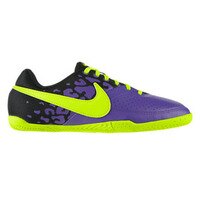 [BRM2022195] 나이키 Youth 나이키5 엘라스티코 II 인도어 축구화 키즈 579797-570 (Purple/Yellow) Nike NIKE5 Elastico Indoor Soccer Shoes