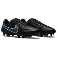 [BRM2022308] 나이키  티엠포 레전드 9 프로 FG 축구화 맨즈 DA1175-004 (Black/Blue/Iron Grey) Nike Tiempo Legend Pro Soccer Shoes