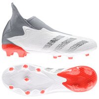 [BRM2027166] 아디다스  프레데터 프리크 프릭.3 LL Laceless FG 축구화 맨즈 FY6293 (White/Iron)  adidas Predator Freak.3 Soccer Shoes