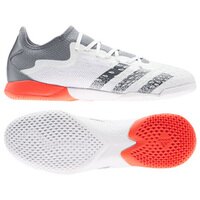 [BRM2030291] 아디다스  프레데터 프리크 프릭.3 L 인도어 축구화 맨즈 FY7820 (White/Iron/Red)  adidas Predator Freak.3 Indoor Soccer Shoes