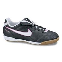 [BRM2030498] 나이키 Youth 티엠포 내츄럴 III 인도어 축구화 키즈 359589-006 (Black/White/Pink)  Nike Tiempo Natural Indoor Soccer Shoes