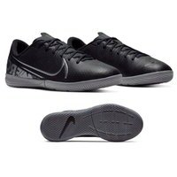 [BRM2038908] 나이키 Youth 베이퍼 13 아카데미 인도어 축구화 키즈 AT8137-001 (Black/Cool Grey)  Nike Vapor Academy Indoor Soccer Shoes