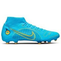[BRM2046173] 나이키  머큐리얼 슈퍼플라이 8 아카데미 FG 축구화 맨즈 DJ2873-484 (Chlorine Blue)  Nike Mercurial Superfly Academy Soccer Shoes