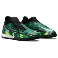 [BRM2046221] 나이키  팬텀 GT2 아카데미 DF SW IC 인도어 슈즈 맨즈 DM0720-003 축구화 (Black/Green)  Nike Phantom Academy Indoor Shoes