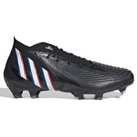 [BRM2049262] 아디다스  프레데터 Edge.1 FG 축구화 맨즈 H02935 (Black/White/Vivid Red)  adidas Predator Soccer Shoes