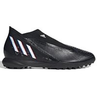 [BRM2069284] 아디다스  프레데터 Edge.3 Laceless LL 터프 축구화 맨즈 GX2631 (Black/White) adidas Predator Turf Soccer Shoes