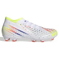 [BRM2101750] 아디다스  프레데터 Edge.2 FG 축구화 맨즈 GW1007 (White/Yellow/Pop Blue)  adidas Predator Soccer Shoes