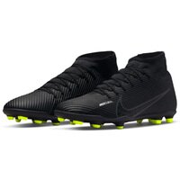 [BRM2146570] 나이키  머큐리얼 슈퍼플라이 9 클럽 FG 축구화 맨즈 DJ5961-001 (Black/White/Volt)  Nike Mercurial Superfly Club Soccer Shoes