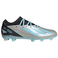 아디다스  메시 CrazyFast.3 FG 축구화 맨즈 IE4078 (Silver/Blue)  adidas Messi Soccer Shoes