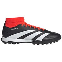 [BRM2185412] 아디다스  프레데터 24 리그 하이 터프 축구화 맨즈 IG7718 (Black/White/Red)  adidas Predator League Hi Turf Soccer Shoes