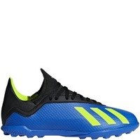[BRM1927322] 아디다스 엑스 탱고 18.3 TF J Blue/Solar Yellow/Black Youth 터프 축구화 키즈 DB2422  adidas Tango Turf Soccer Shoes