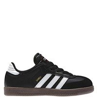 [BRM1929308] 아디다스 삼바 클래식 J 블랙 Youth 인도어 슈즈 키즈 036516 축구화  adidas Samba Classic Black Indoor Shoes