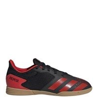 [BRM1933818] 아디다스 프레데터 20.4 살라 J 코어 Black/Active Red/Core 블랙 Youth 인도어 축구화 키즈 EF1979  adidas Predator Sala Core Black Indoor Soccer Shoes