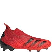 [BRM2018003] 아디다스 프레데터 프리크 프릭.3 LL FG Red/Black/Solar 레드 Laceless 축구화 맨즈 FY6295  adidas Predator Freak.3 Red Soccer Cleats