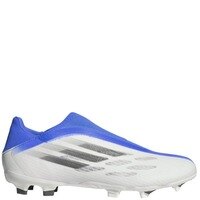 [BRM2054602] 아디다스 엑스 스피드플로우.3 LL White/Indigo/Hi-Res 블루 FG Laceless 축구화 맨즈 GW7495  adidas X Speedflow.3 Blue Soccer Cleats