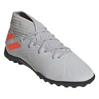 [BRM1926773] 아디다스 네메시스 19.3 터프 축구화 J 맨즈  (Grey/Solar Orange/Crystal White)  adidas Nemeziz Turf Soccer Shoe