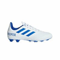 [BRM1992287] 아디다스 주니어 프레데터 19.4 FG 축구화- White/Bold 블루 키즈 Youth CM8542 축구화 () adidas Junior Predator Soccer Cleat- Blue