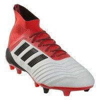 [BRM1993834] 아디다스 프레데터 18.1 FG 축구화- Ftwr White/Core Black/Real Coral 맨즈 CM7410 축구화 () adidas Predator Soccer Cleat-