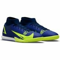 [BRM2040469] 나이키 머큐리얼 슈퍼플라이 8 아카데미 인도어 축구화 맨즈 CV0847-474 (Lapis/Volt-Blue Void)  Nike Mercurial Superfly Academy Indoor Soccer Shoe