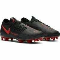 [BRM2073936] 나이키 Jr. 팬텀 GT 프로 FG 축구화 키즈 Youth CK8473-060 (Black/Chile Red-Dark Smoke Grey) Nike Phantom Pro Soccer Cleat