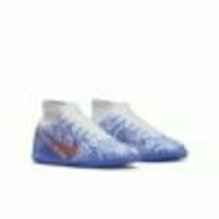 [BRM2110218] 나이키 Jr. 머큐리얼 슈퍼플라이 9 클럽 CR7 인도어 축구화 키즈 Youth DQ5327-182 (White/Metallic Copper-Concord)  Nike Mercurial Superfly Club Indoor Soccer Shoes