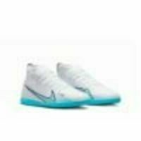 [BRM2124919] 나이키 Jr. 머큐리얼 슈퍼플라이 9 클럽 인도어 축구화 키즈 Youth DJ5960-146 (White/Baltic Blue-Pink Blast)  Nike Mercurial Superfly Club Indoor Soccer Shoes
