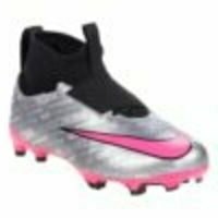 [BRM2153822] 나이키 Jr. 줌 머큐리얼 슈퍼플라이 9 아카데미 XXV MG 축구화 키즈 Youth FJ2032-060 (Metallic Silver/Hyper Pink-Black)  Nike Zoom Mercurial Superfly Academy Soccer Shoe