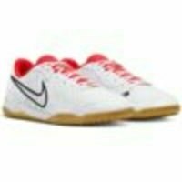 나이키 티엠포 레전드 10 아카데미 인도어 축구화 맨즈 DV4341-100 (White/Black-Bright Crimson)  Nike Tiempo Legend Academy Indoor Soccer Shoes