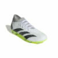 아디다스 프레데터 ACCURACY.3 FG 펌그라운드 축구화 맨즈 GZ0024 (Footwear White/Core Black/Lemon)  adidas Predator Firm Ground Soccer Cleats