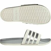 [BRM2055445] 아디다스 우먼스 아딜렛 컴포트 GW8746  (Chalk White/Chalk White/Matte Silver)  adidas Women&amp;#039;s Adilette Comfort