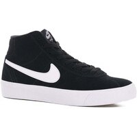 [BRM2139300] 나이키 SB 브루인 하이 스케이트보드화 우먼스  (black/white-black-gum light brown)  Nike Bruin High Skate Shoes