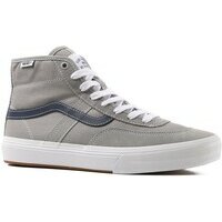 [BRM2154820] 반스 크로켓 프로 하이 탑 스케이트보드화 맨즈  (grey/blue)  Vans Crockett Pro High Top Skate Shoes