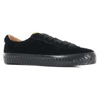 [BRM2169669] VM001  스웨이드 로우 탑 스케이트보드화 맨즈 (black/black)  Suede Low Top Skate Shoes