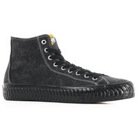 [BRM2169679] VM003  캔버스 하이 탑 스케이트보드화 맨즈 ((spitfire) washed black/black)  Canvas High Top Skate Shoes