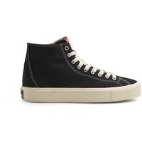 [BRM2174823] VM003  캔버스 하이 탑 스케이트보드화 맨즈 ((spitfire) washed black/black)  Canvas High Top Skate Shoes