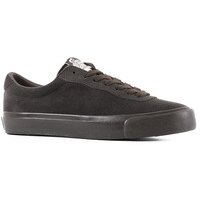 [BRM2186045] VM001  스웨이드 로우 탑 스케이트보드화 맨즈 (black/gum)  Suede Low Top Skate Shoes