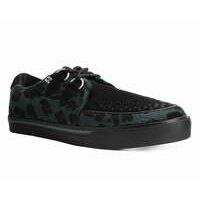 [BRM2066470] 티유케이 블랙 &amp; 그레이 레오파드 Hair VLK 스니커 스니커즈 맨즈 A9948 T.U.K. Black Grey Leopard Sneaker Sneakers