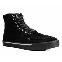 [BRM2105831] 티유케이 블랙 스웨이드 8 홀 스니커 부츠 스니커즈 맨즈 A3092  T.U.K. Black Suede 8-Eye Sneaker Boot Sneakers
