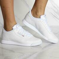 [BRM2005125] 리복 우먼스 클래식 프린세스 스니커 - 화이트 캐주얼화  REEBOK Women&#039;s Classic Princess Sneaker White