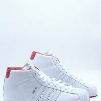 [BRM2005259] 아디다스 맨즈 프로 모델 스니커 - 화이트 Scarlet 캐주얼화  ADIDAS Men&#039;s Pro Model Sneaker White